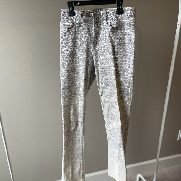 Tory Burch Printed Jeans - Picture 1 of 1